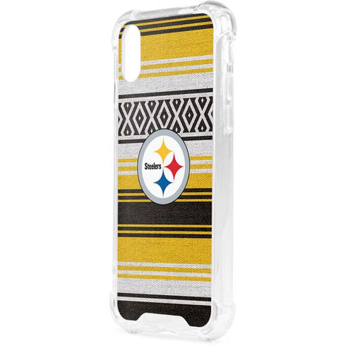 NFL Pittsburgh Steelers Trailblazer iPhone XS Clear Case