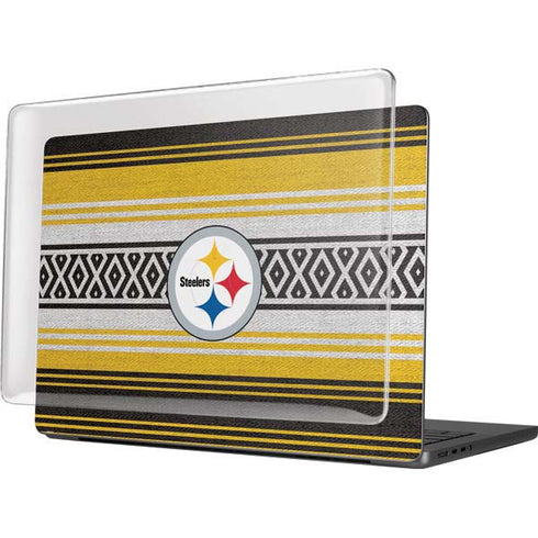 NFL Pittsburgh Steelers Trailblazer MacBook Pro 14in (2021-24) Case plus Skin