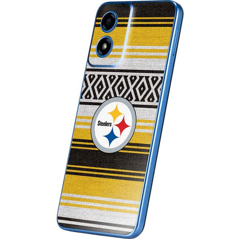 NFL Pittsburgh Steelers Trailblazer Moto G Play 4G (2024) Skin
