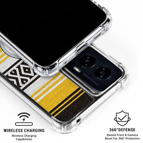 NFL Pittsburgh Steelers Trailblazer Moto G Power 5G (2024) Clear Case