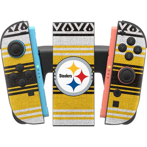 NFL Pittsburgh Steelers Trailblazer Nintendo Switch 2 (2025) Joy-Con Controller Skin