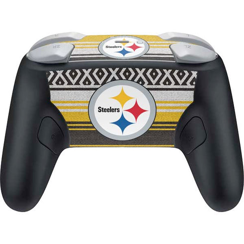 NFL Pittsburgh Steelers Trailblazer Nintendo Switch 2 (2025) Pro Controller Skin