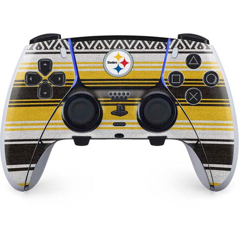 NFL Pittsburgh Steelers Trailblazer PS5 DualSense Edge Pro Controller Skin