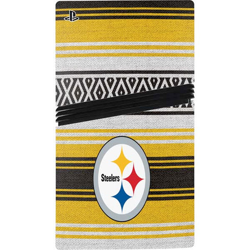 NFL Pittsburgh Steelers Trailblazer PS5 Pro Disk Console Skin