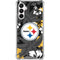 NFL Pittsburgh Steelers Tropical Print Galaxy A16 5G Clear Case