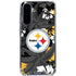 NFL Pittsburgh Steelers Tropical Print Galaxy A36 5G Clear Case