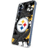 NFL Pittsburgh Steelers Tropical Print Galaxy A55 5G Clear Case