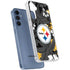 NFL Pittsburgh Steelers Tropical Print Galaxy A55 5G Clear Case