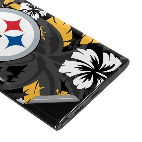 NFL Pittsburgh Steelers Tropical Print Galaxy Note 10 Plus Skin