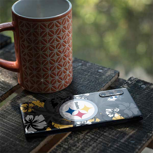 NFL Pittsburgh Steelers Tropical Print Galaxy Note 10 Plus Skin