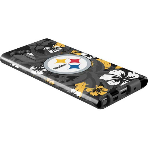 NFL Pittsburgh Steelers Tropical Print Galaxy Note 10 Pro Case