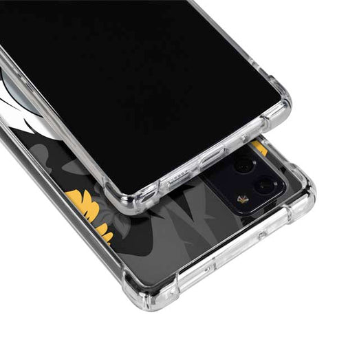 NFL Pittsburgh Steelers Tropical Print Galaxy Note20 5G Clear Case