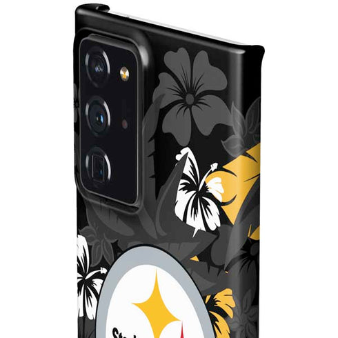NFL Pittsburgh Steelers Tropical Print Galaxy Note20 Ultra 5G Lite Case