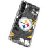 NFL Pittsburgh Steelers Tropical Print Galaxy S24 FE Clear Case