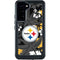 NFL Pittsburgh Steelers Tropical Print Galaxy S24 Plus Waterproof Case