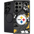 NFL Pittsburgh Steelers Tropical Print Galaxy S24 Ultra Kickstand Case