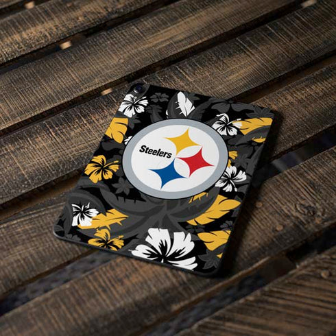 NFL Pittsburgh Steelers Tropical Print Apple iPad Pro Skin