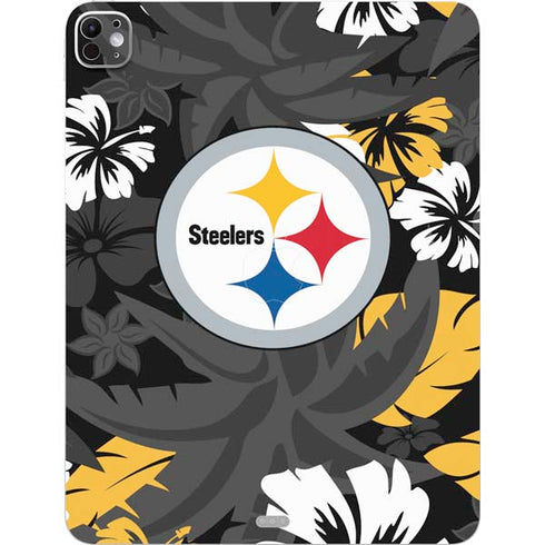 NFL Pittsburgh Steelers Tropical Print iPad Pro 13in M4 (2024) Skin