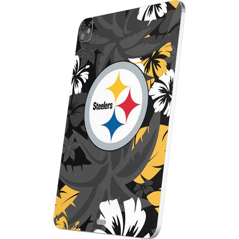 NFL Pittsburgh Steelers Tropical Print iPad Pro 13in M4 (2024) Skin