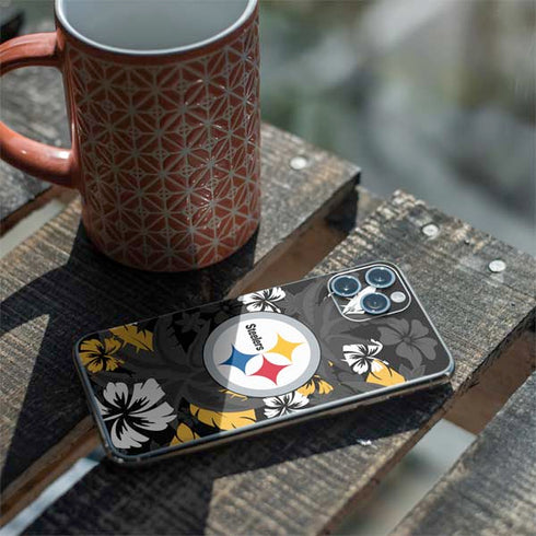 NFL Pittsburgh Steelers Tropical Print iPhone 11 Pro Skin