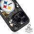 NFL Pittsburgh Steelers Tropical Print iPhone 14 Pro Max Kickstand Case