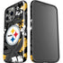 NFL Pittsburgh Steelers Tropical Print iPhone 15 Pro Impact Case