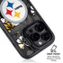 NFL Pittsburgh Steelers Tropical Print iPhone 15 Pro Kickstand Case