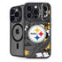 NFL Pittsburgh Steelers Tropical Print iPhone 15 Pro Max Kickstand Case