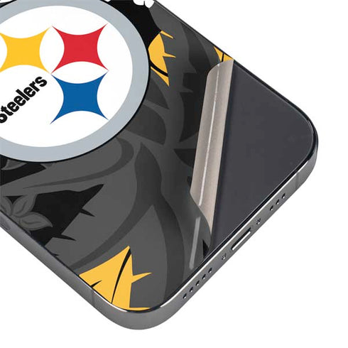 NFL Pittsburgh Steelers Tropical Print iPhone 15 Pro Max Skin