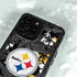 NFL Pittsburgh Steelers Tropical Print iPhone 15 Pro Waterproof Case