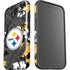 NFL Pittsburgh Steelers Tropical Print iPhone 16 Impact Case