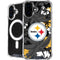 NFL Pittsburgh Steelers Tropical Print iPhone 16 MagSafe Case
