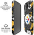 NFL Pittsburgh Steelers Tropical Print iPhone 16 Plus Magsafe Impact Case