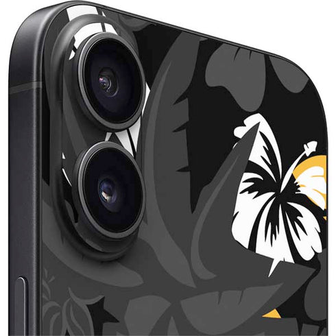 NFL Pittsburgh Steelers Tropical Print iPhone 16 Plus Skin