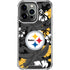 NFL Pittsburgh Steelers Tropical Print iPhone 16 Pro Clear Case