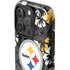 NFL Pittsburgh Steelers Tropical Print iPhone 16 Pro Impact Case