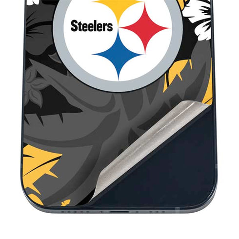 NFL Pittsburgh Steelers Tropical Print iPhone 16 Skin