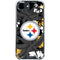 NFL Pittsburgh Steelers Tropical Print iPhone 16e Clear Case