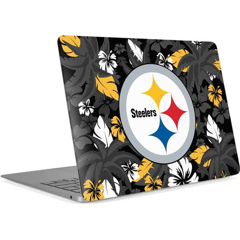 NFL Pittsburgh Steelers Tropical Print Apple MacBook Air Skin