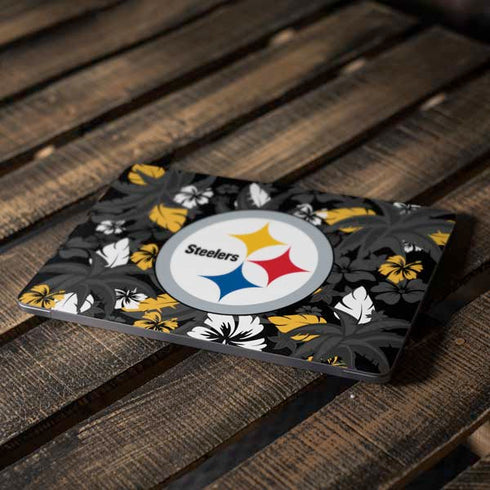 NFL Pittsburgh Steelers Tropical Print Apple MacBook Air Skin