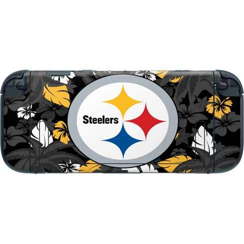 NFL Pittsburgh Steelers Tropical Print Nintendo Switch 2 (2025) with Joy-Con Skin
