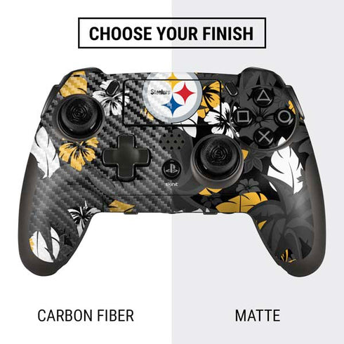 NFL Pittsburgh Steelers Tropical Print PlayStation Scuf Vantage 2 Controller Skin