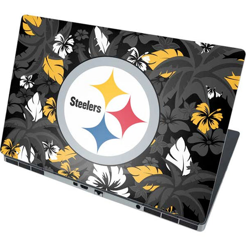 NFL Pittsburgh Steelers Tropical Print Dell Precision Skin