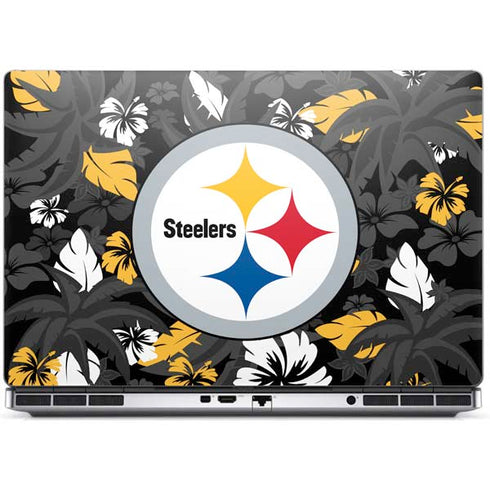 NFL Pittsburgh Steelers Tropical Print Dell Precision Skin