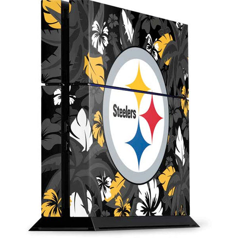 NFL Pittsburgh Steelers Tropical Print PlayStation PS4 Skins