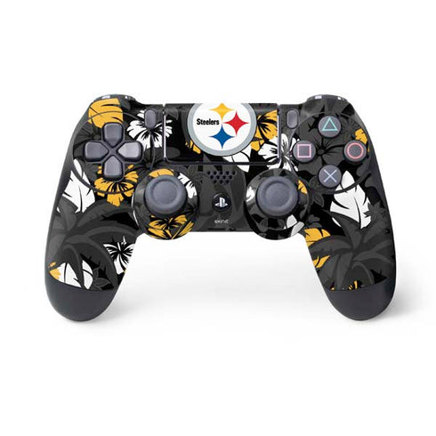 NFL Pittsburgh Steelers Tropical Print PlayStation PS4 Skins