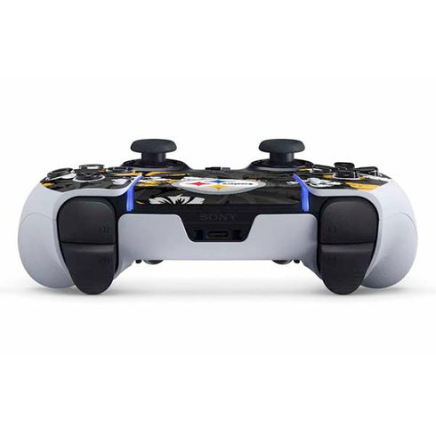 NFL Pittsburgh Steelers Tropical Print PS5 DualSense Edge Pro Controller Skin