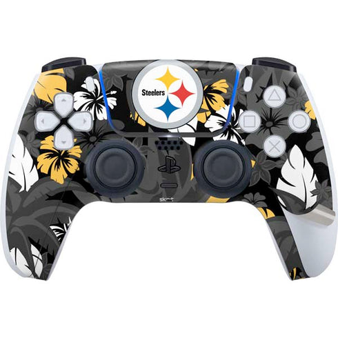 NFL Pittsburgh Steelers Tropical Print PS5 Pro Bundle Skin