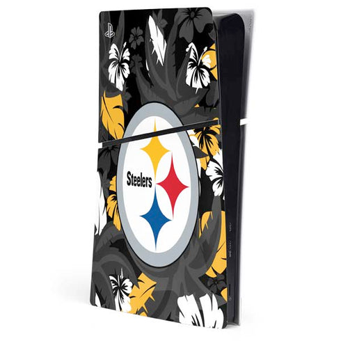 NFL Pittsburgh Steelers Tropical Print PlayStation PS5 Skins