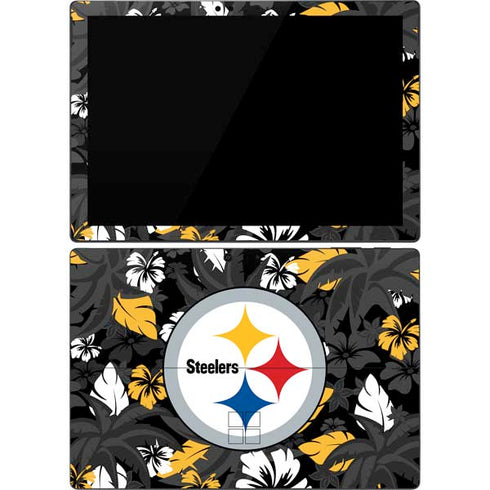 NFL Pittsburgh Steelers Tropical Print Surface Pro 7 Skin